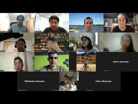 オンラインミーティング Vol.11 - キーウ出身のパウロさん