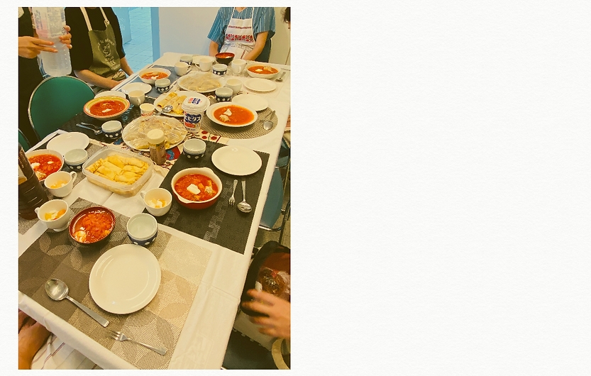 テーブルセッティング